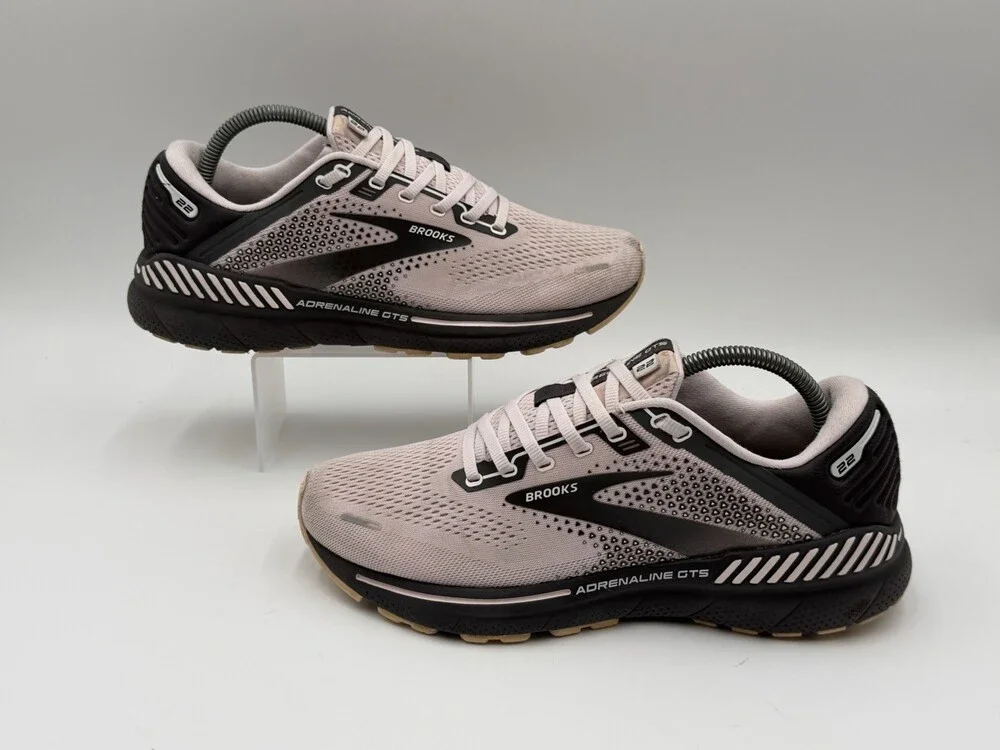 Brooks Adrenaline GTS 22 Women's Size 10 B (Medium) Running Shoes Pink Pearl